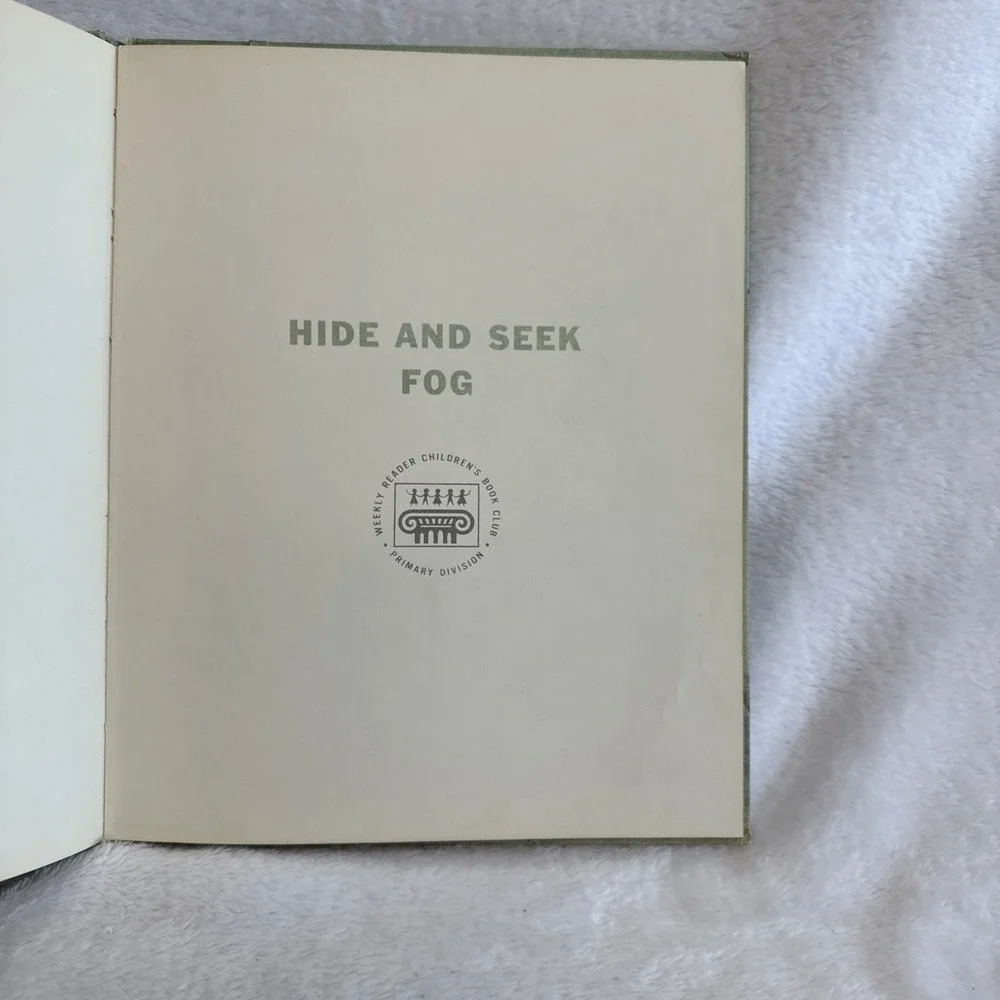 Hide and‎ Seek Fog Childrens Book by Alvin Tresselt Duvoisin 1965 Weekly Reader